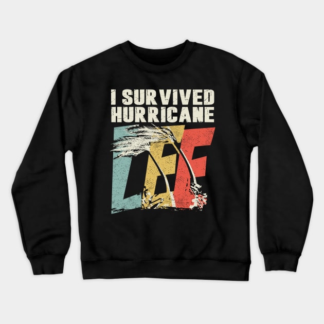 I Survived Hurricane Lee Crewneck Sweatshirt by Etopix